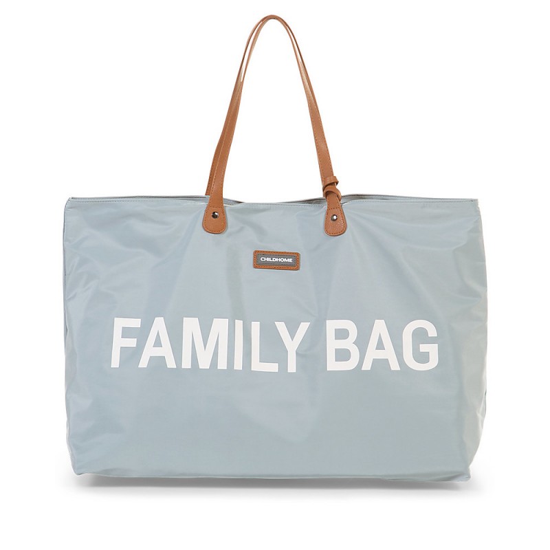 borsa-weekend-family-bag-childhome grigio